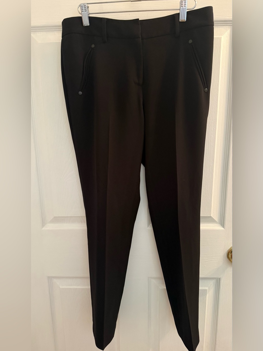 Karl Lagerfeld Black Women's Tapered Pants